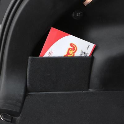 2 Pièces/Ensemble Pour Jeep Compass 2ème 2017 - Cloisons de Rangement de Voiture sur les Côtés Cloison de Coffre Queue