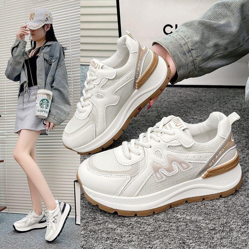 

Спортивная обувь Milowan, женская, 2025 года, новые весенние и осенние кроссовки, мягкая подошва, не утомляющая ноги, легкая, повседневная обувь для студентов и пап 40 хаки