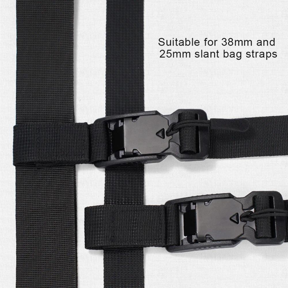 Magnetic Buckle Crossbody Bag Chest Strap Three-point Auxiliary Backpack Sternum Strap for Outdoor