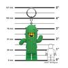 IQ Iconic Cactus Boy Keychain LED Keychain Light Block Toy Doll Articulated Mini Figure