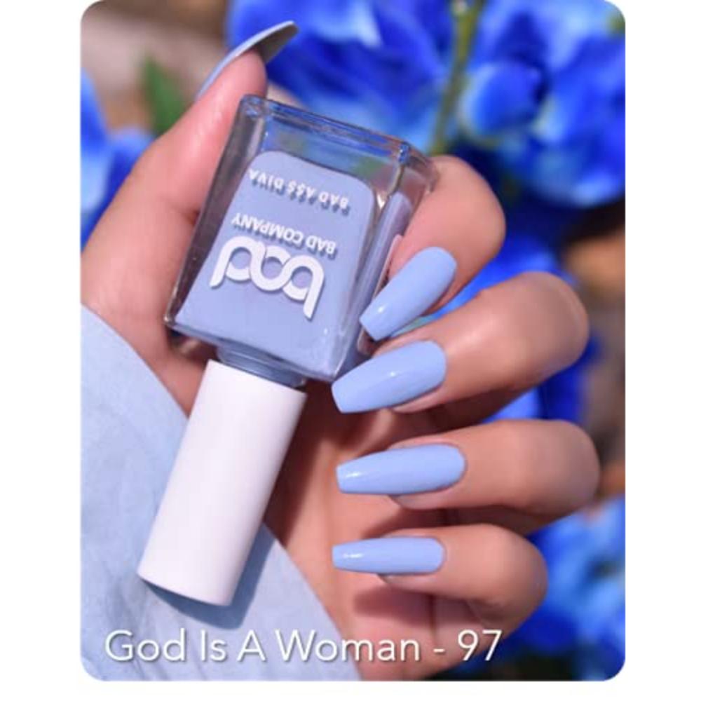 Nagellack-Set, Giftfreier Nagellack, Langanhaltender, Absplitterfester Nagellack, Kombi-Packung mit 2 Stück (Jeweils 10 ml x 2) (Blues)