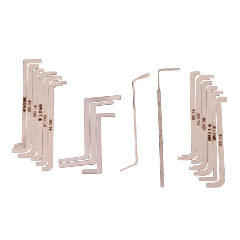 6/11Pcs High Quality Practical Lock Tool Set Replacement Turning Tool / Double Head Tension Wrench Emergency Tools