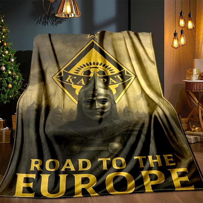 Yellow Black Kairat Blanket Lightweight Ideal Bedding Blanket Perfect for Travel, Camping, Living Rooms, Offices, Sofas, Fan Christmas gift