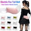 Voice Control Role-playing Belt Plush Electric Tail  Halloween Cosplay Performances, Etc