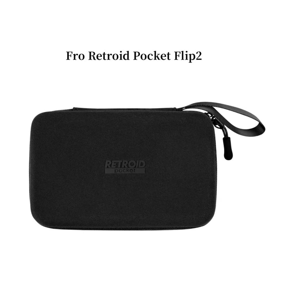 Carrying Case Shockproof Game Console Organizer Bag Handheld Game Console Case for Retroid Pocket Flip 2 Game Console