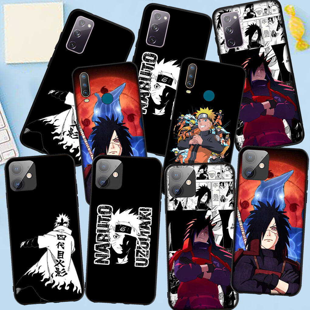 Phone Case for iPhone 17 15 16 Plus X Redmi Note 14 12 11 13 Pro Max Huawei P30 P20 Lite OPPO A60 A40 A80 A18 A16 A54 Madara Uchiha Anime Naruto Cover