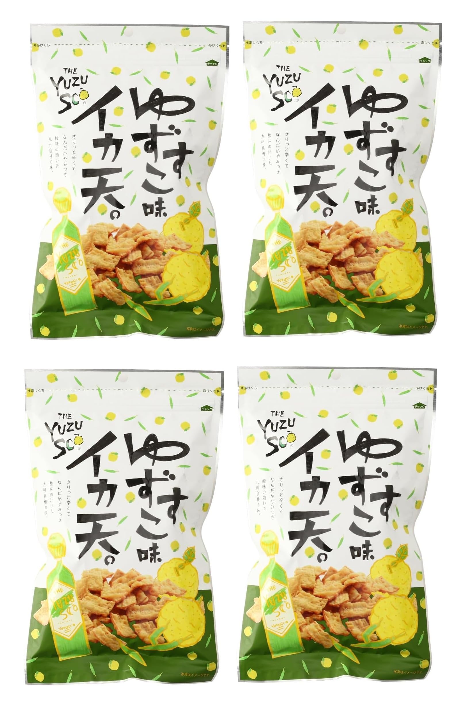 

Maruka Foods Squid Tempura Yuzusuko Flavor 65g x 5 bags Yuzu Pepper
