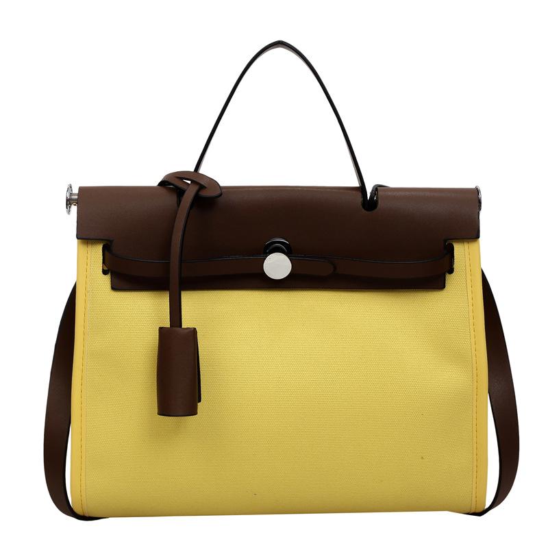 Summer New Foreign Style Texture Simple Trend Generous Bag Fashion Casual Fashion Women'S Shoulder Messenger Bag