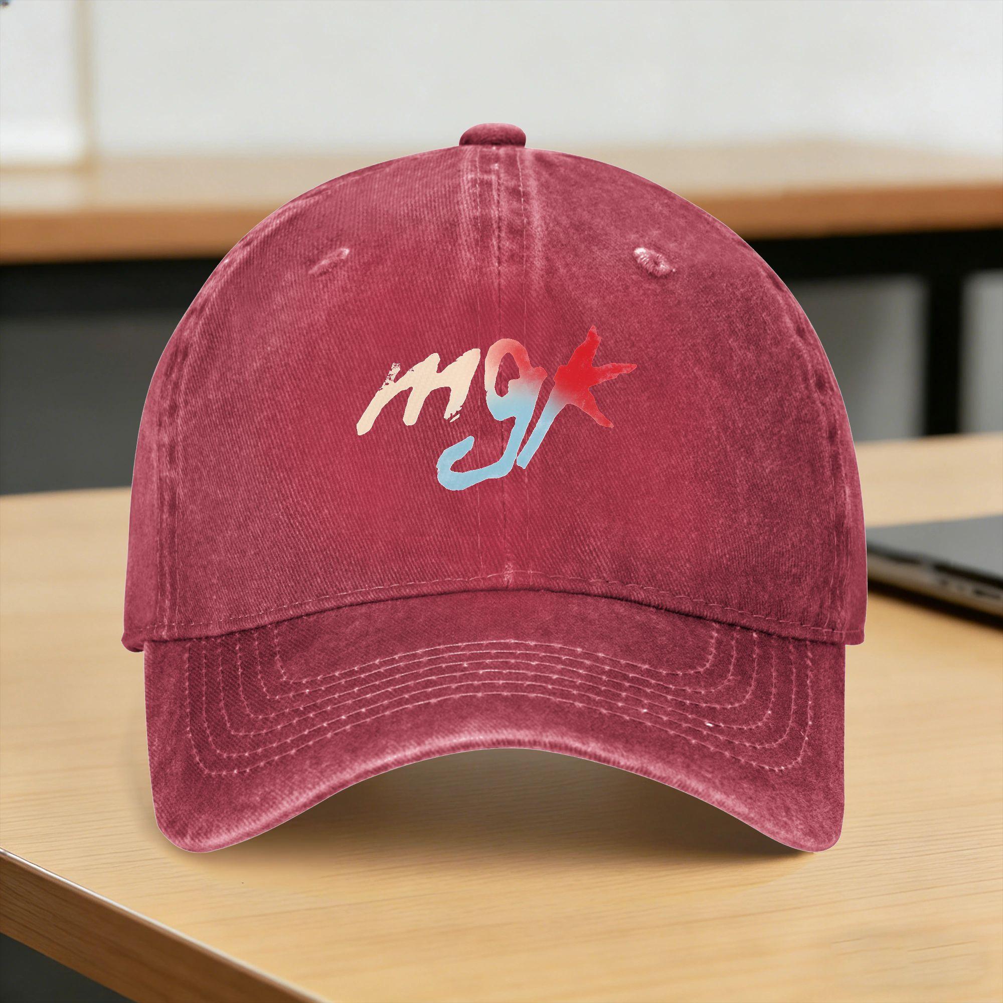 

Lost Americana MGK Tour 2026 Casual Baseball Cap For Unisex Adult Summer Running Hippie Trucker Hat Street Style Adjustable Caps One Size