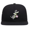 2025 Creative New Flat Edge Hat Tennis Hook Embroidery Personalized Street Hip Hop Hat Leisure Sunshade Hat Baseball Hat Unisex