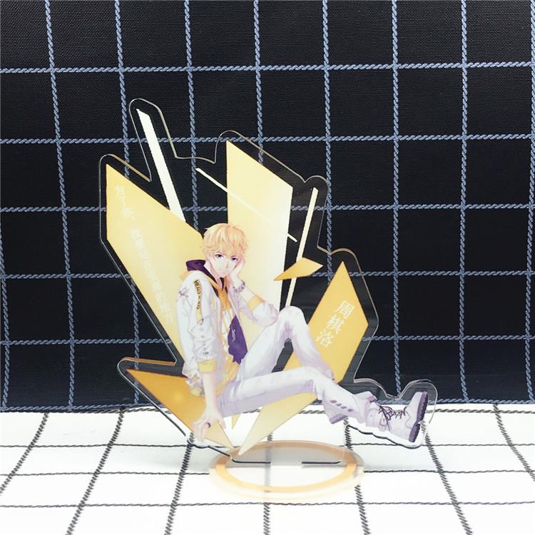 Anime akrylowy stojak figurka zabawka miłość i producent Li Zeyan Xu Mo dwustronny stojak na biurko z pcv zabawki modele