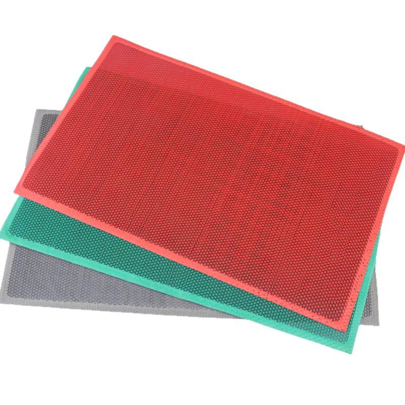 Protiskluzová voděodolná koupelnová vstupní rohožka - Zesílené PVC, Dutý design