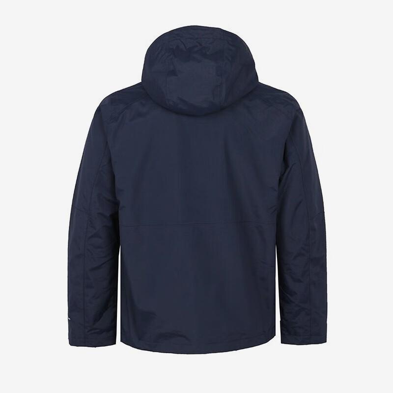 Columbia City Outdoor Series Three-In-One Hooded Zipper Jacket Breathable Warm Shell For Hiking Urban Life Travel Commuting Men Jacket WE1725-464