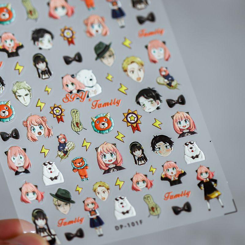 

Journal Decoration Cartoon Cartoon Characters Nail Art Sticker DP101 (stereo)