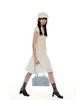 Ectar Square Double Zipper Shoulder Bag - Square Double Zipper Shoulder Bag [Light Blue]