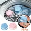 1/3 Pcs Hair Removal Catcher Filter Mesh Cleaning Balls Bag Dirty Fiber Collector Filter for Washing Machine Filter Laundry Balls Discs