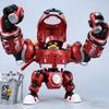 B.Duck Hiphop Duck 21cm Mecha Model Kit Coke Theme Anime Action Figure With Water Decals Easy Assembly Toy Desktop Ornament Gift