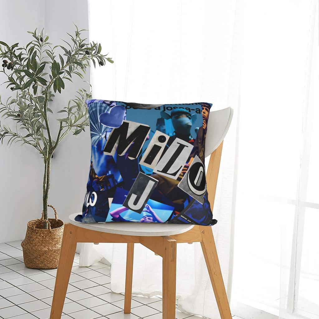 Rapper Milo J  111  Pillow Cover  Cute Funny Pillow Case For Sofa Couch Bed Living Room Custom Pillowcases Gift