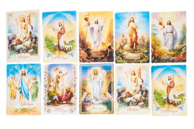 Religious Easter Cards With Lord Jesus - Set of 10