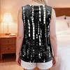 Women Shoulder Surgery Shirt Sleeveless Top with Tear Away Snap Closure and Cuff Design Floral Print Medical Recovery Apparel