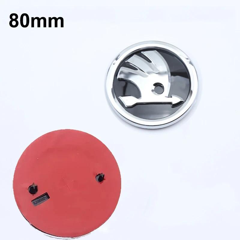 2025 Nová ABS Samolepka s logem předního zadního znaku pro SKODA Rapid Octavia Fabia Laura Superb Kodiaq Karoq Náhradní Acce