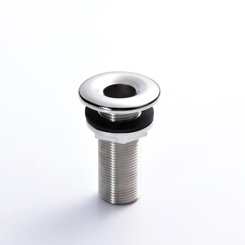 316 Stainless Steel Yacht/Boat Full Thread Drain Outlet Port Spare Parts