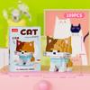 Cute Pastoral Teddy Dog Pet Building Blocks Micro-Granular Ornament Children's Toy Gifts New Product Cat And Dog Themed