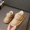 Winter New Child Cotton Shoes Fashion Cute Cartoon Girl Shoe Warm Comfort Simple Boys' Shoes Classic Trendy Snow Boots Zapato