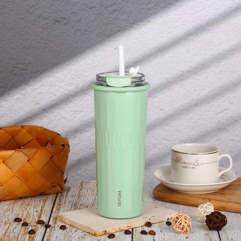 Nufeng Dual-Drink Insulated Coffee Tumbler