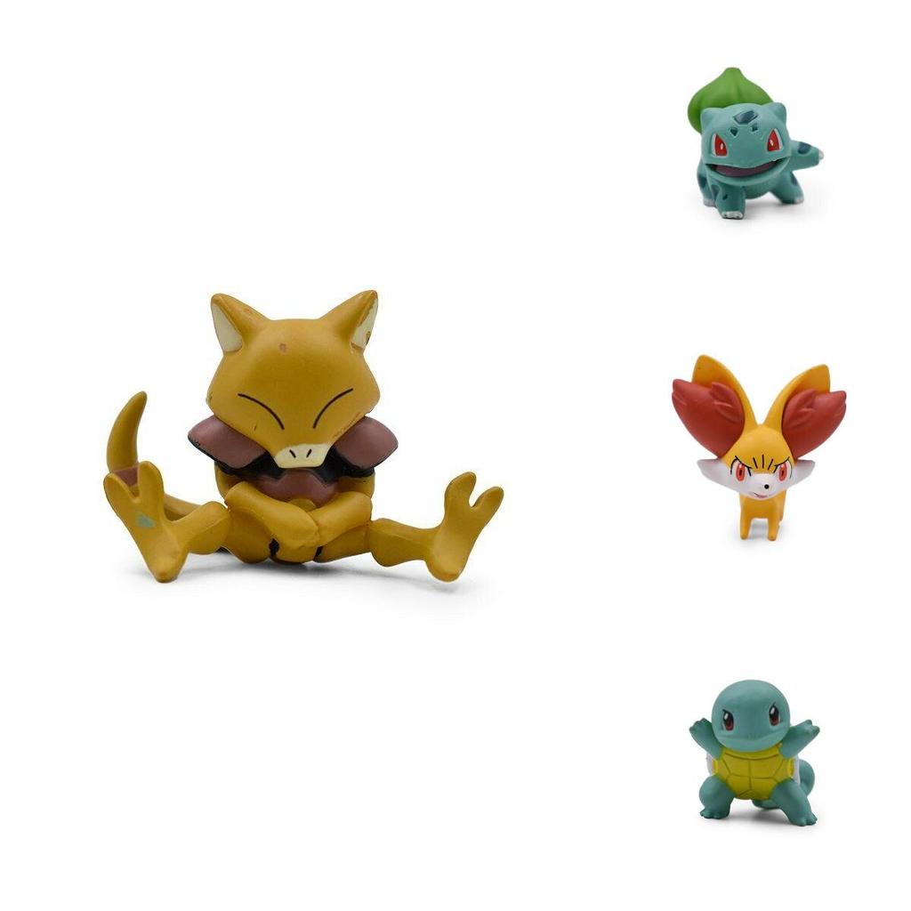 Exquisite 4cm Pokemon Character Anime Action Toy Figure Model Featuring Charmander Cubone Bulbasaur