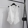 Women's Vest Coat Solid Color Sleeveless Spring and Summer Loose Casual Waistcoats