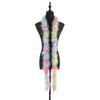 2 Meters Solid Color Full Fur Boa Dyed Pattern Turkey Feather Stage Showing Clothing Scarf 18g Villus Fluff Bar Strip Kalong