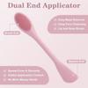 1PC Double Headed Silicone Face Cleansing Brush & Mask Applicator, Women’s Facial Skin Care Tool