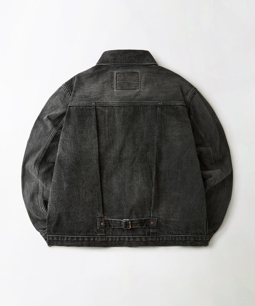Outstanding Selvedge Denim 1St Jacket_Washed Black