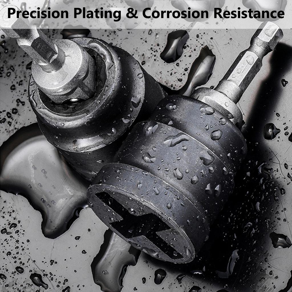 Elektrischer Schlagschrauber-Adapter für Wagenheber Schneller Reifenwechsel Mühelose Anwendung mit Bohrmaschine und Ratschenwerkzeug