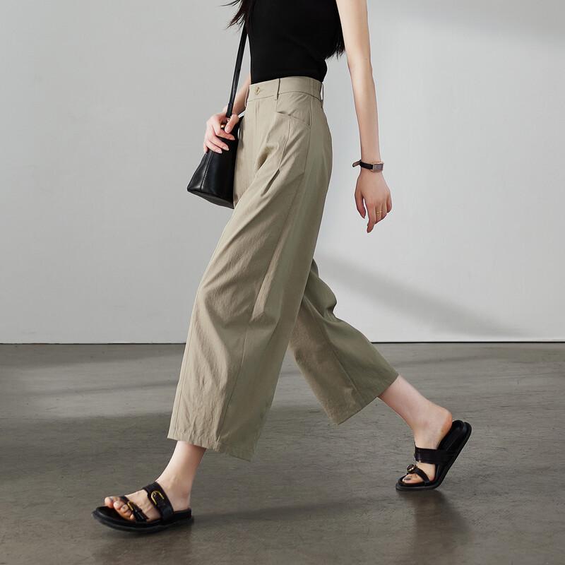 SOFSIL Women's High-Waist Casual Harem Pants