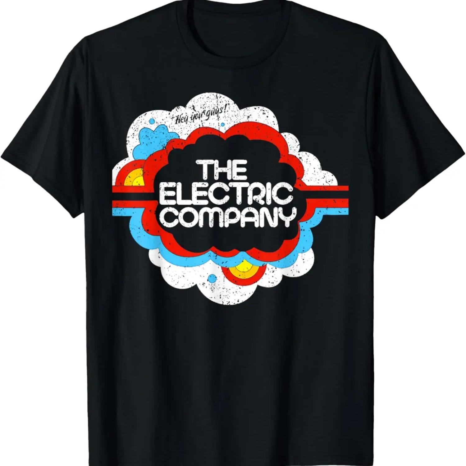 Vintage The Electric Company T-Shirt XXXXXL чёрный
