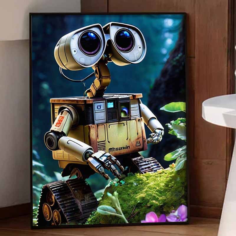 Disney WallE Diamond Painting 5D Handmade DIY Gift Diamond Painting Set Art Home Decor