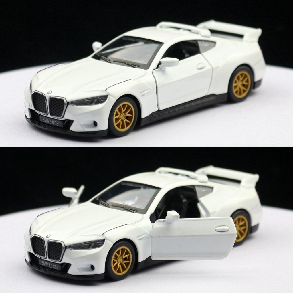 Simulation White Alloy Racing Car Model Children Toy For Display And Play