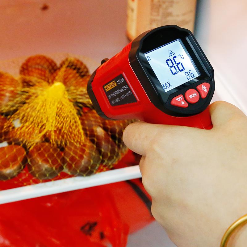 TS380 Infrared Non-Contact Thermometer Handheld Industrial High-Precision Electronic Temperature Gauge TS600
