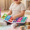 Early Education Cognitive Cards Book Alphabet Numbers Learning Educational Toy for Kids with Safe Rounded Corners Portable