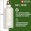Gourde - SIGG - 6002.80 - Aluminium 100% Recyclé - 0,6 L - Hermétique Et Lavable À La Main