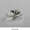 Angel & Demon Wing Couple Rings: European & American Style, Personalized Openable Thai Silver Rings