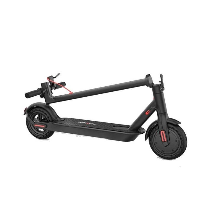 Nanrobot H1 Electric Scooter, 350W Motor, 36V 5.2Ah Battery, 15 Km Range, 8.5-inch Wheels, Electronic Brakes, Black