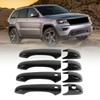 Pack Of 4 ABS Door Handle Covers with Anti Slip Grip & Easy Installation Vehicle Accessories for Multiple Automotive