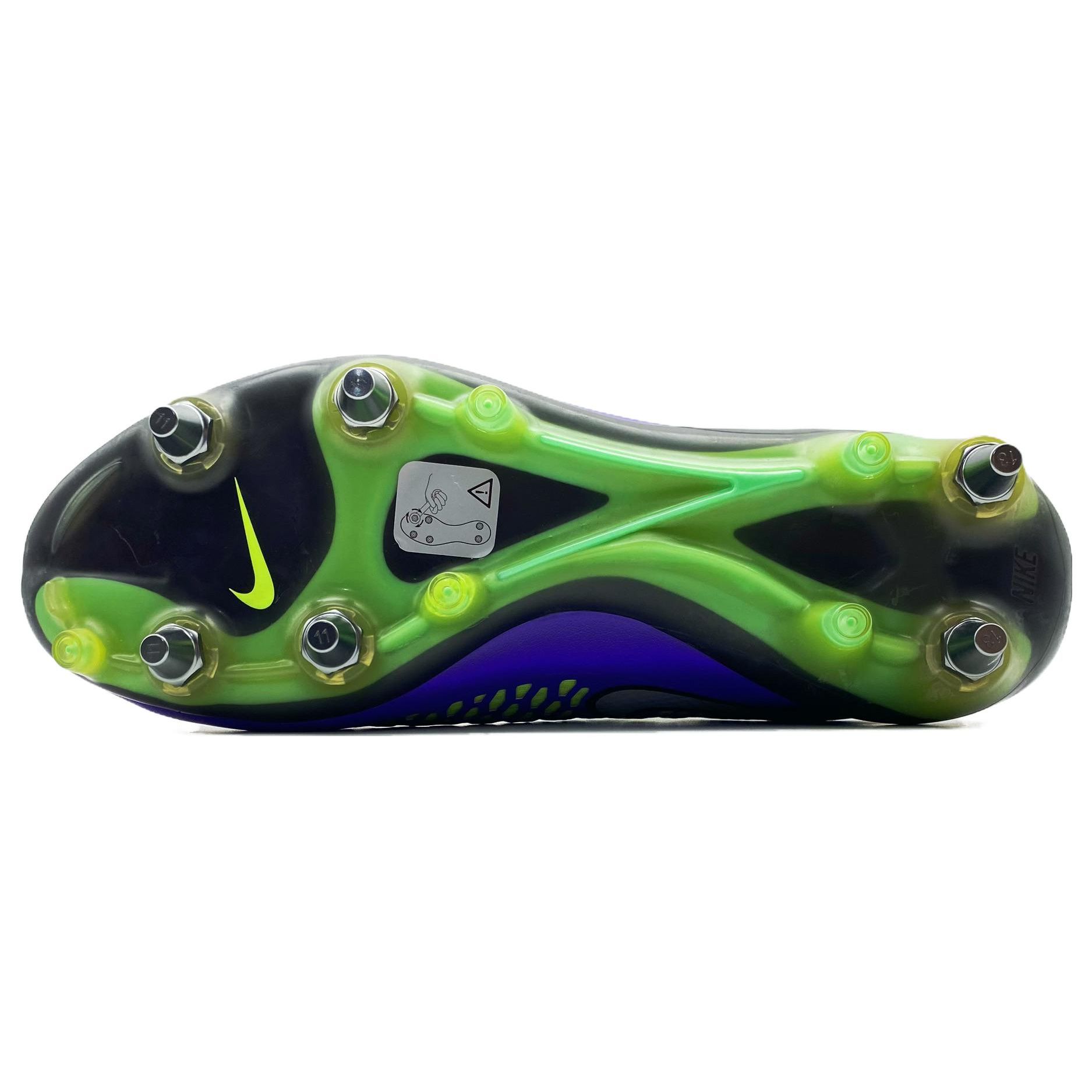 Nike Magista Opus SG Pro Erkek Kramponları Gümüş Hyper-Grape