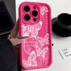 Line Butterfly Suitable for iPhone17promax Mobile Phone Case 14 Niche Xs/xr Anti-drop 12pro Transparent 15