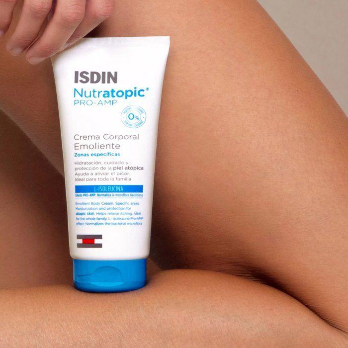 Crème Émolliente - ISDIN - Nutratopic Pro-Amp - 200 Ml - Hypoallergénique - Enfant