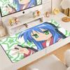 900x400mm Laptop Anime Keyboard Desktop Mats Lucky Star Kawaii Girl Konatas Izumis Mouse Pad Large Extended Non-slip Game Carpet
