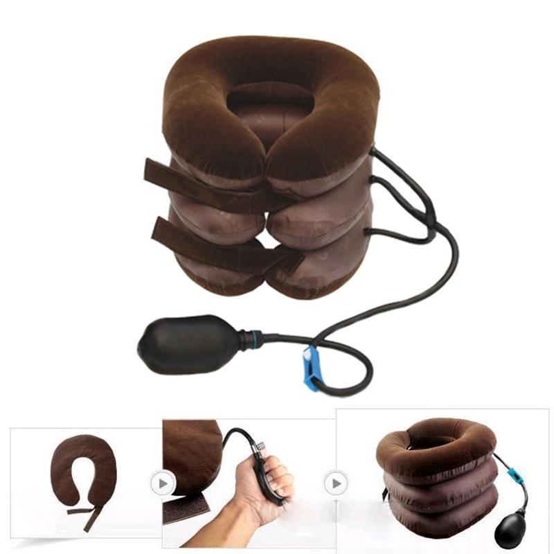 Shoulder Inflatable Buy Inflatable Air Neck Shoulder Pain Cervical Traction Brace Device ...